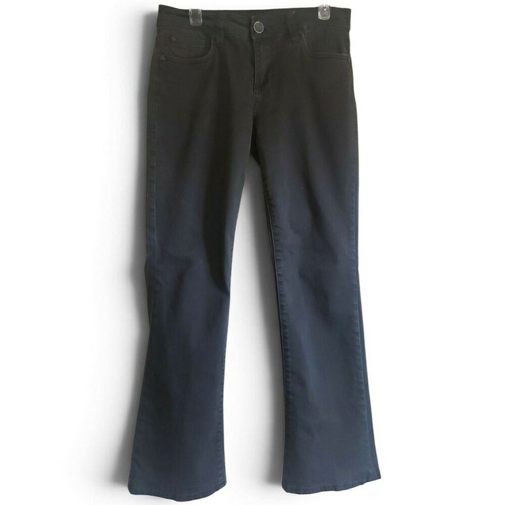 Kut from the Kloth Jeans Natalie High Rise Bootcut Sz. 6 Womens Black Denim